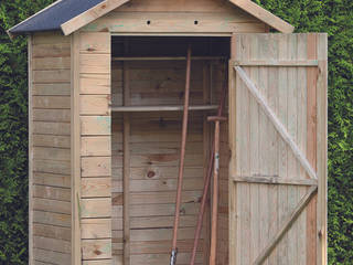 Armadi da esterno in legno, ONLYWOOD ONLYWOOD Garage/shed Wood Wood effect