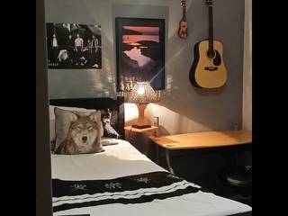 Teen Bedroom makeover, Shan Chi Feng Shui & Design Shan Chi Feng Shui & Design Спальня Сірий