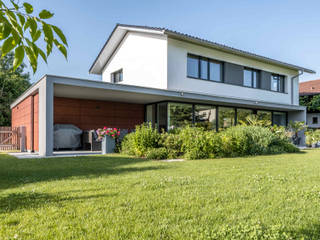 Wohnhaus Rosenheim, Architekturbüro Schaub Architekturbüro Schaub บ้านและที่อยู่อาศัย