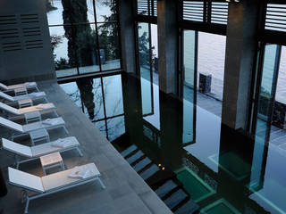 Piscina in un resort sul Lago di Como, Water & Wellness srl Water & Wellness srl Commercial spaces