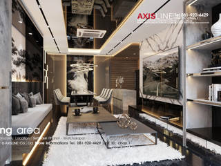 Interior design : บริษัทตกแต่งภายใน ออกแบบตกแต่งภายใน Perspective3D (คุณอรพิณ) , บริษัทแอคซิสลาย จำกัด บริษัทแอคซิสลาย จำกัด Ogród wewnętrzny