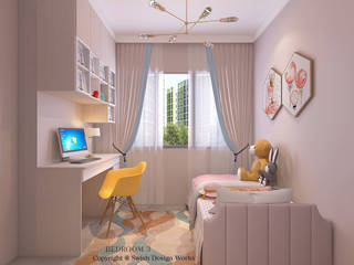 St George's Lane, Swish Design Works Swish Design Works Petites chambres Contreplaqué