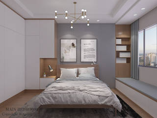 St George's Lane, Swish Design Works Swish Design Works Petites chambres Contreplaqué