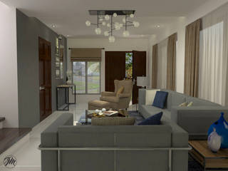 Garcia Residence, JM Razon Interiors JM Razon Interiors Modern living room