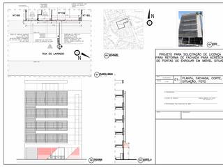 Project for Licensing and Legalization of Modification Work/Projeto para Licença e Legalização de Obra de Modificação, TC Arquitetura por Tereza Costa TC Arquitetura por Tereza Costa