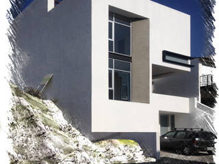 CASA LANCE, Arqcubo Arquitectos Arqcubo Arquitectos Casas unifamiliares Concreto