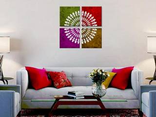 Warli Painting / Warli Art, WallMantra WallMantra Minimalist living room MDF