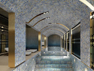 Spa moderno por Inêz Fino Interiors, LDA Moderno