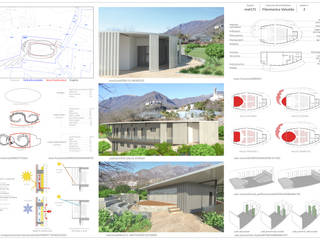 Progetto per il centro polifunzionale della Filarmonica di Valsolda, Daniele Piazzola architetto e designer a Como Daniele Piazzola architetto e designer a Como Gewerbeflächen