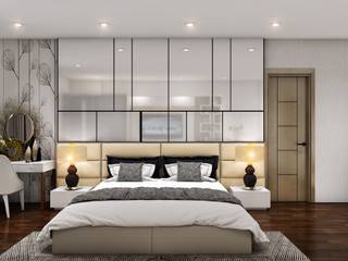 Project at Omex , Faridabad, Square Arc Interior Square Arc Interior Modern style bedroom