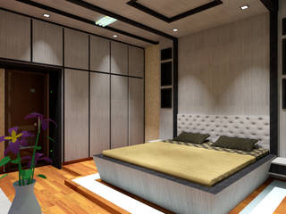bedroom design, Dominic Interiors Dominic Interiors Modern style bedroom