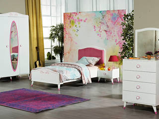 Kız genç odası, CaddeYıldız furniture CaddeYıldız furniture Moderne kinderkamers Accessoires & decoratie