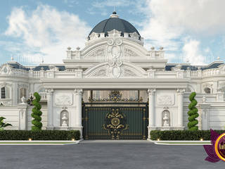 Magnificent White Home Castle, Luxury Antonovich Design Luxury Antonovich Design