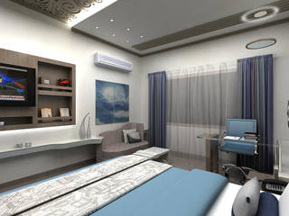 Hotel Room, Tanish Dzignz Tanish Dzignz Commercial spaces