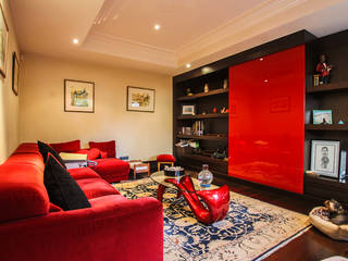 Un Chalet de 4 Plantas con Piscinas de 728m2, Bernadó Luxury Houses Bernadó Luxury Houses Modern living room