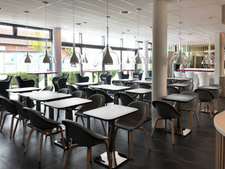 Prizeotel Brema Germania, B-LINE S.R.L. B-LINE S.R.L. Modern dining room Plastic