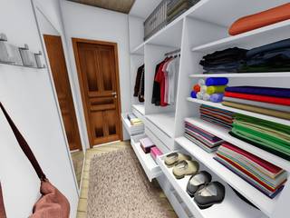 Closet , Igor Cunha Arquitetura Igor Cunha Arquitetura Гардеробная в стиле модерн