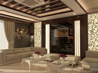 Villa Project, Inception Design Cell Inception Design Cell Modern living room Marble