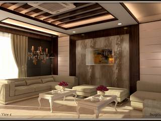 Villa Project, Inception Design Cell Inception Design Cell Modern living room Engineered Wood Transparent