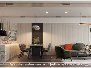 Thiết kế nội thất chung cư UDIC WestLake - A1,5 ; C4,8, Thiết Kế Nội Thất - ARTBOX Thiết Kế Nội Thất - ARTBOX