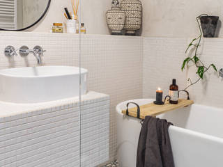 Badkamer in Hammam stijl, Pure & Original Pure & Original 지중해스타일 욕실