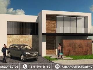 Fachadas TRC, AJR ARQUITECTOS AJR ARQUITECTOS Заміський будинок