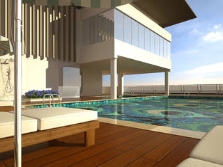 Swimming Pool, De Panache - Interior Architects De Panache - Interior Architects Moderne Pools