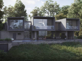The Well House, AR Design Studio: modern by AR Design Studio, Modern