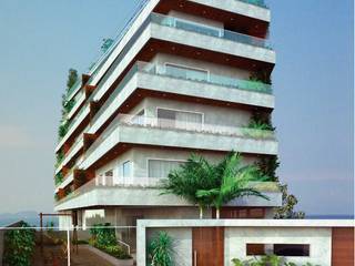 Edificio Sustentável Green Coast, Viviane Cunha Arquitetura Viviane Cunha Arquitetura 現代房屋設計點子、靈感 & 圖片