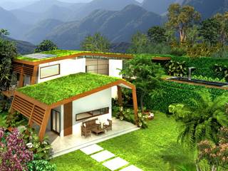 Casa DPS, Viviane Cunha Arquitetura Viviane Cunha Arquitetura 現代房屋設計點子、靈感 & 圖片