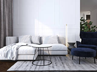 Warszawski apartament , Ambience. Interior Design Ambience. Interior Design Modern living room