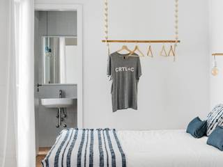 Decoração de casa particular, TEX MB TEX MB Scandinavian style bedroom Cotton White Accessories & decoration