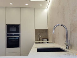 Reforma de vivienda en Barcelona, Teknocuines Teknocuines Built-in kitchens Plywood