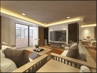 室內規劃完工照, 漫漫發想室內設計 漫漫發想室內設計 Classic style living room