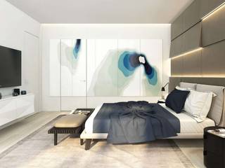 Bedrooms, Paul Architects and Interiors Paul Architects and Interiors Moderne Schlafzimmer