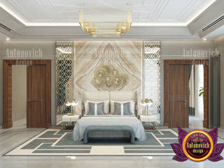 Contemporary Bedroom with Gorgeous Furniture, Luxury Antonovich Design Luxury Antonovich Design