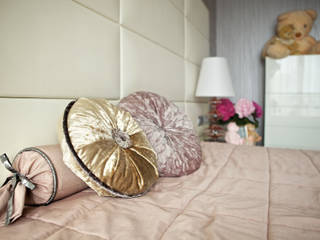 interior in soft colors , studio68-32 studio68-32 Scandinavian style bedroom Wood Wood effect