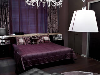 interior in soft colors , studio68-32 studio68-32 Camera da letto in stile scandinavo