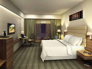 Adani Project 3D Visualized Image, Designers Gang Designers Gang Kamar tidur kecil