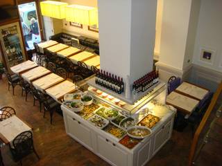 Arredamenti per ristoranti- NOVITA', Falegnameria su misura Falegnameria su misura Office spaces & stores Wood White