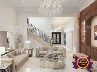 Living Room Interior with Luxurious Furniture, Luxury Antonovich Design Luxury Antonovich Design