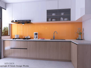 Sumang Lane, Swish Design Works Swish Design Works Built-in kitchens Plywood