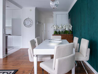Apartament Bielany 83 m2, Kossakowska design Kossakowska design Modern living room