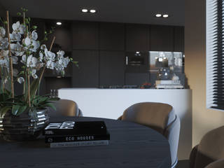 Interieur design betreft keuken/living, SANDER. | Interieurdesign SANDER. | Interieurdesign Cocinas de estilo moderno