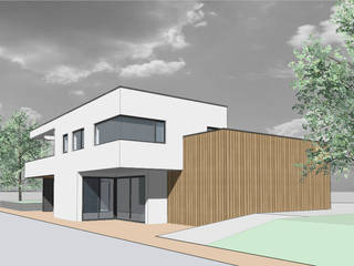 watervilla // Nieuwkoop, Studio FLORIS Studio FLORIS Passive house Aluminium/Zinc