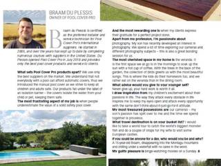 Pool Cover Pro - Braam du Plessis, Pool Cover Pro Pool Cover Pro Garden Pool Amber/Gold