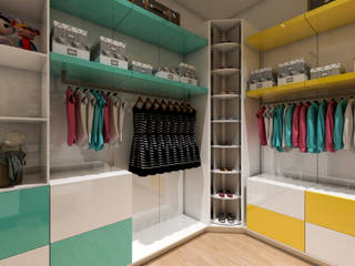 Closet BB, A.DESIGN A.DESIGN Chambre d'enfant moderne