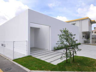 TRY-HOUSE, 門一級建築士事務所 門一級建築士事務所 Detached home Concrete White
