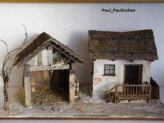 Weihnachtskrippen, Paul & Paulinchen Paul & Paulinchen Salas de estilo clásico
