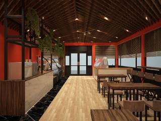 Coffee Shop Lempuyang, Indramayu, Claire Interior Design & Building Claire Interior Design & Building Ruang Komersial